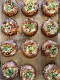 Breakfast Sausage Brioche Tart